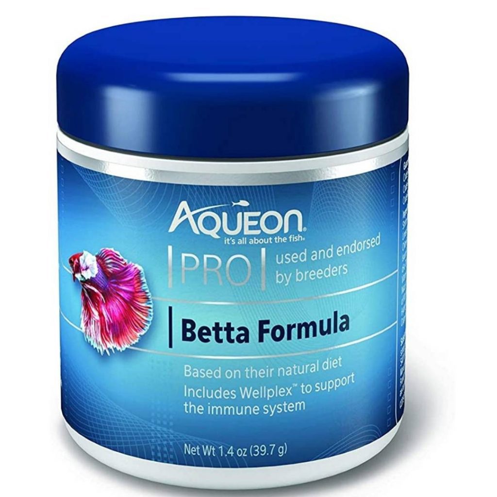 Aqueon PRO Betta Formula Floating Pellet Fish Food,