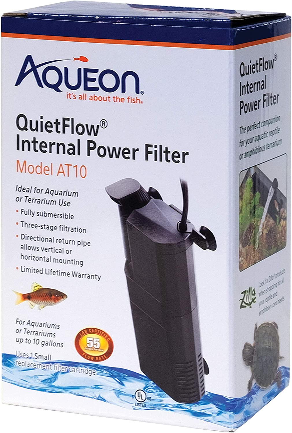 aqueon submersible betta fish tank filter