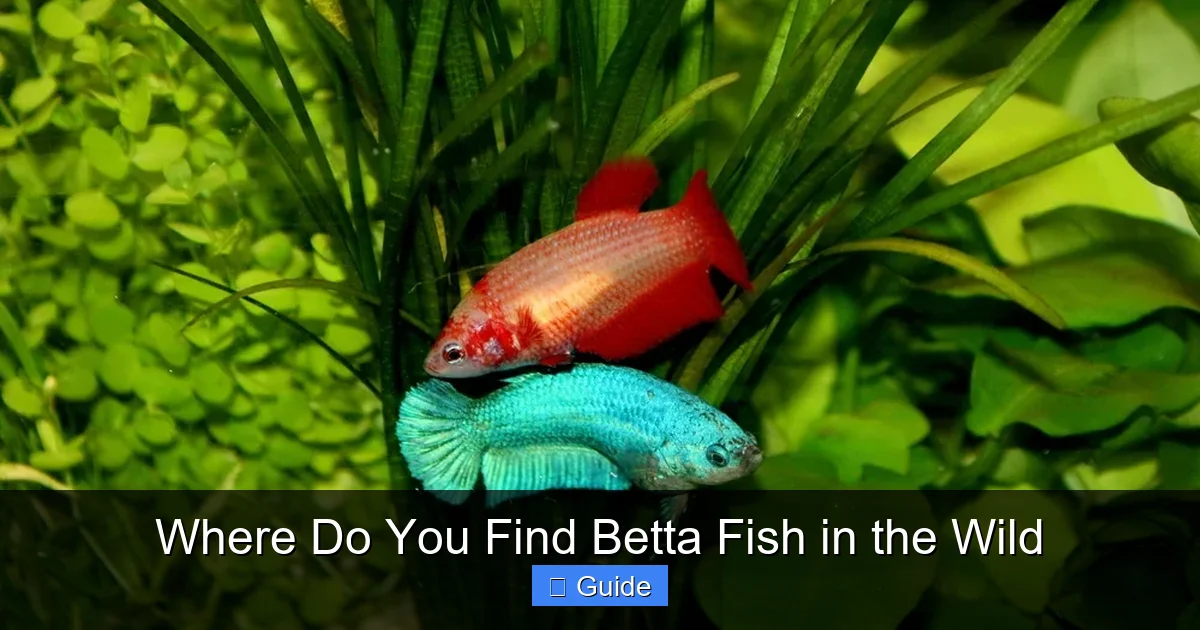 Where Do You Find Betta Fish in the Wild