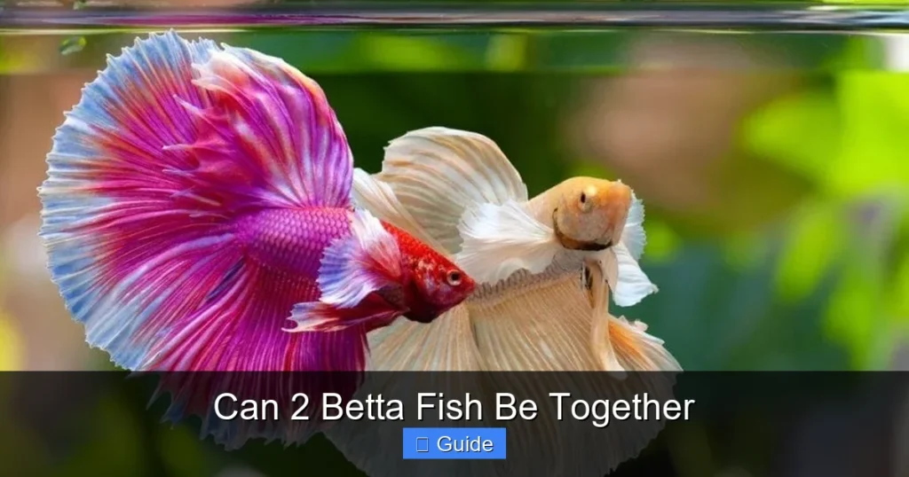 Can 2 Betta Fish Be Together