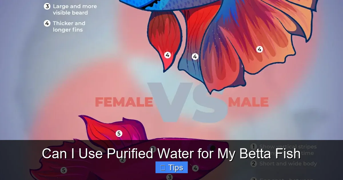 Can I Use Purified Water for My Betta Fish