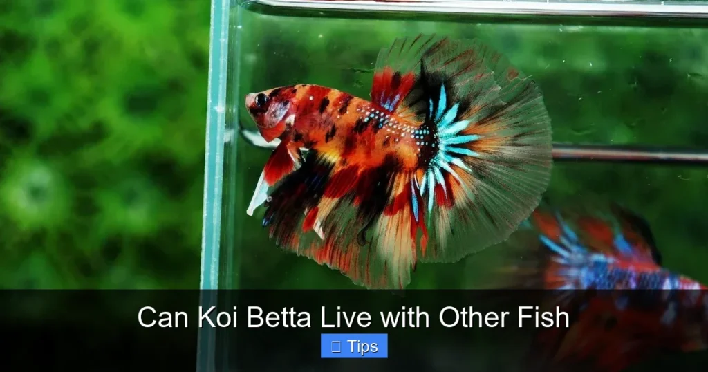 Can Koi Betta Live with Other Fish