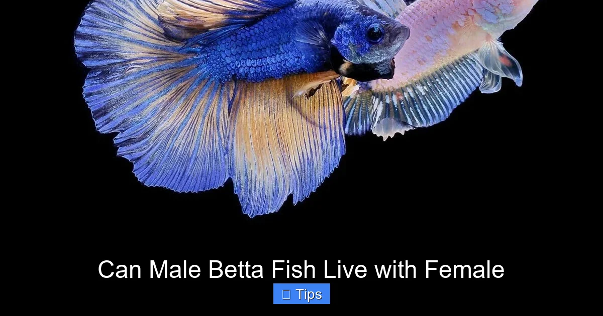 Can Male Betta Fish Live with Female