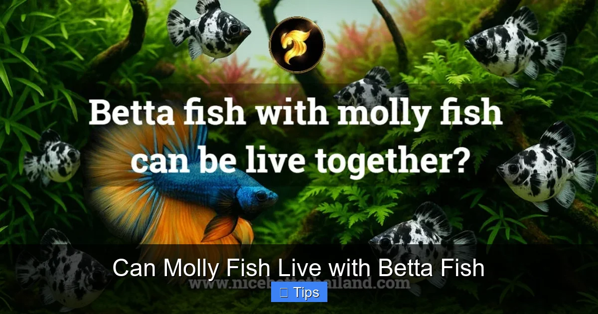 Can Molly Fish Live with Betta Fish