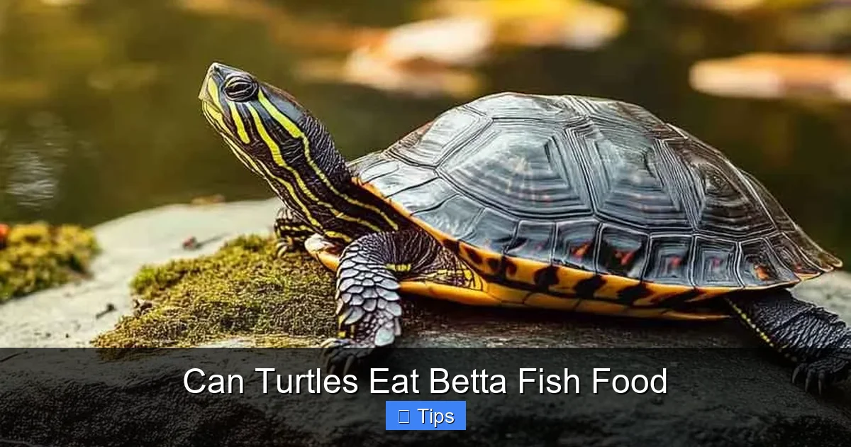 Can Turtles Eat Betta Fish Food