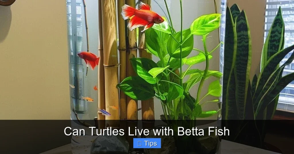 Can Turtles Live with Betta Fish