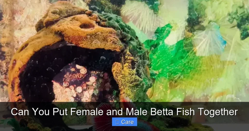 Can You Put Female and Male Betta Fish Together