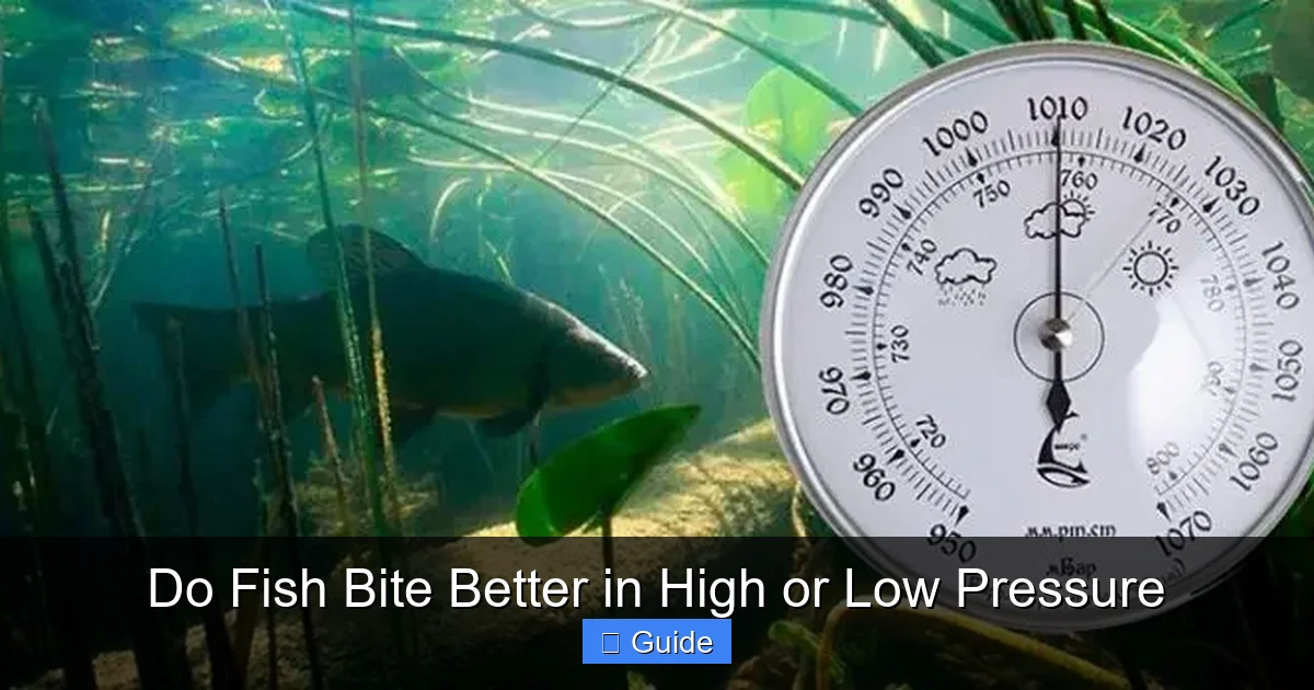 Do Fish Bite Better in High or Low Pressure