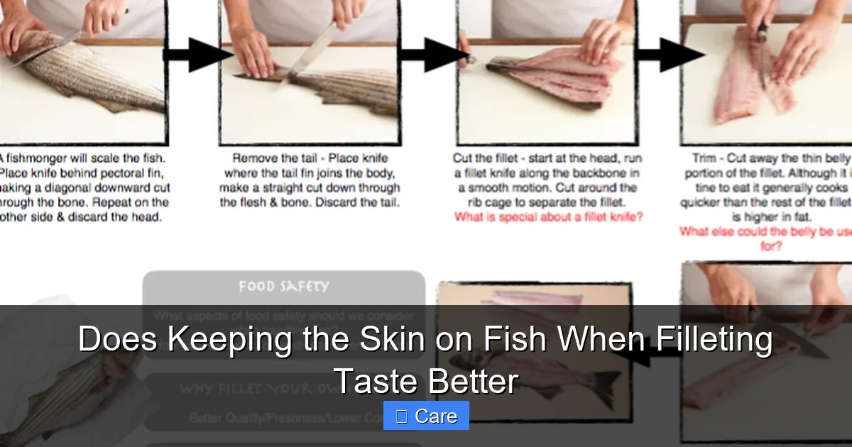 Does Keeping the Skin on Fish When Filleting Taste Better