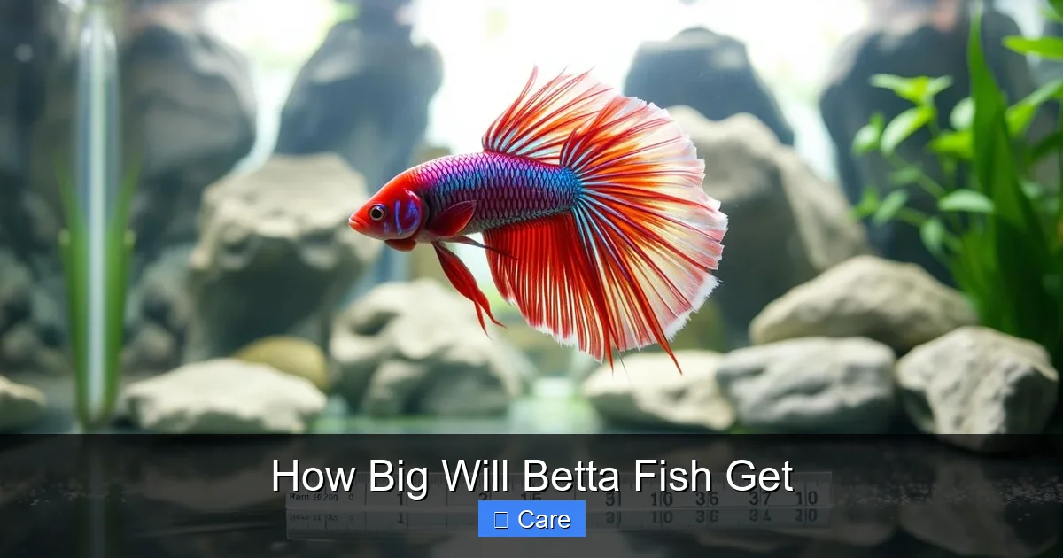 How Big Will Betta Fish Get