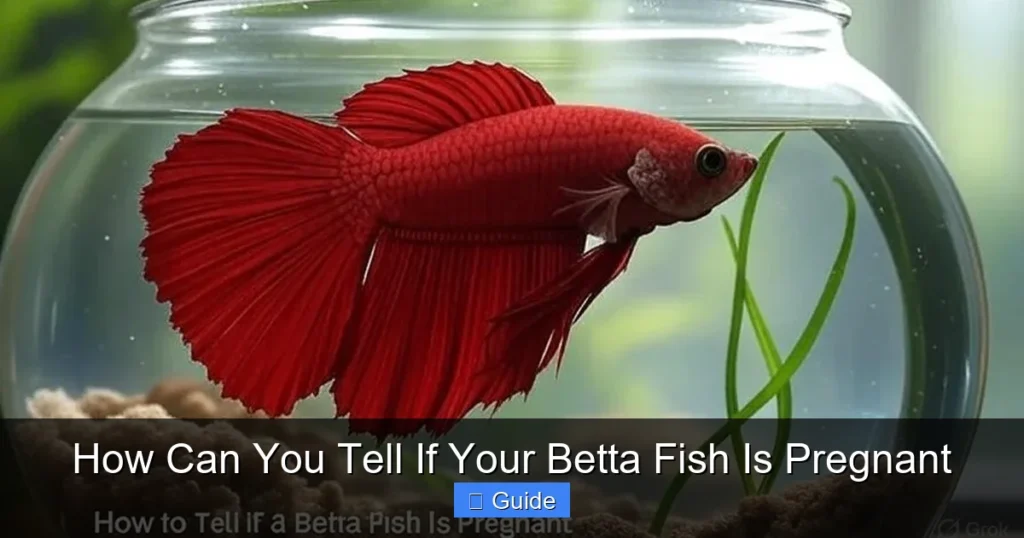 How Can You Tell If Your Betta Fish Is Pregnant