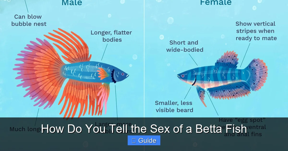 How Do You Tell the Sex of a Betta Fish