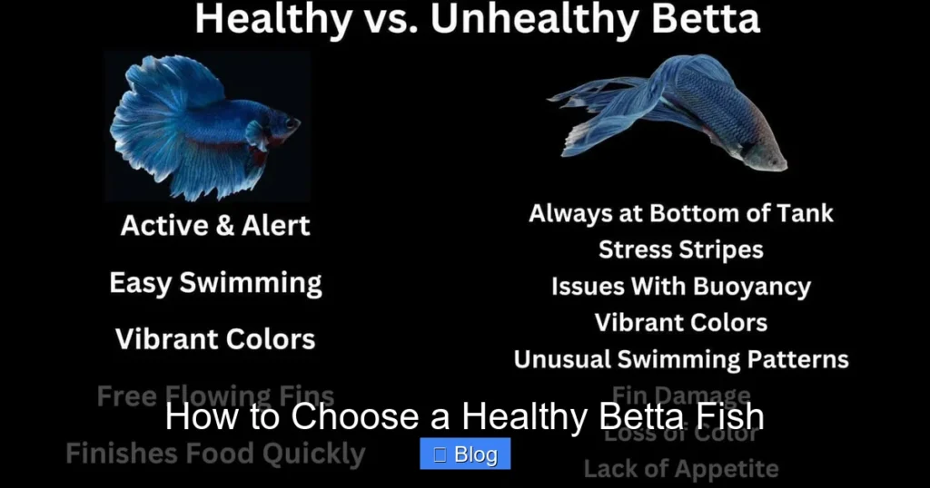 How to Choose a Healthy Betta Fish