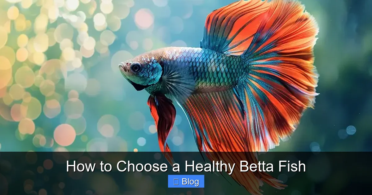How to Choose a Healthy Betta Fish