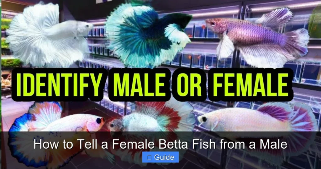 How to Tell a Female Betta Fish from a Male