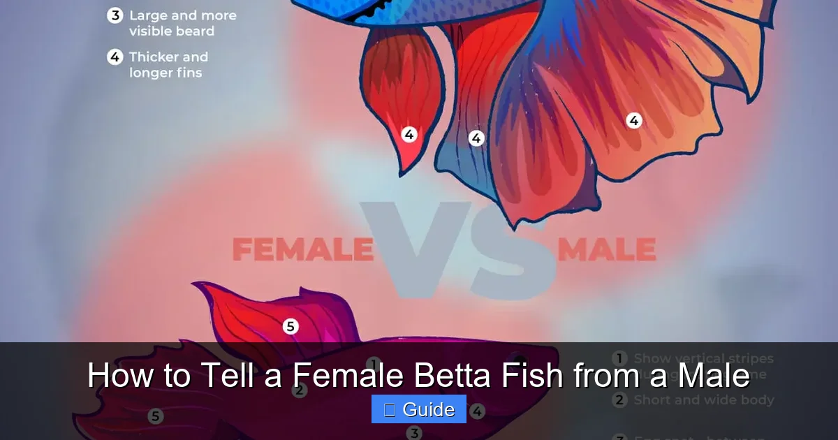 How to Tell a Female Betta Fish from a Male