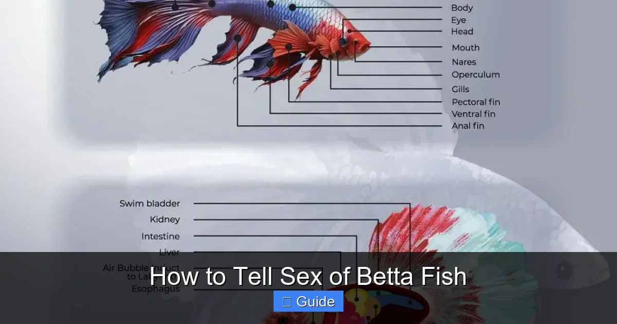 How to Tell Sex of Betta Fish