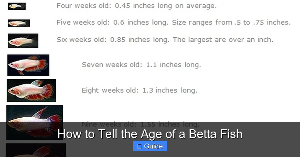How to Tell the Age of a Betta Fish