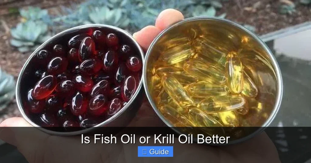 Is Fish Oil or Krill Oil Better