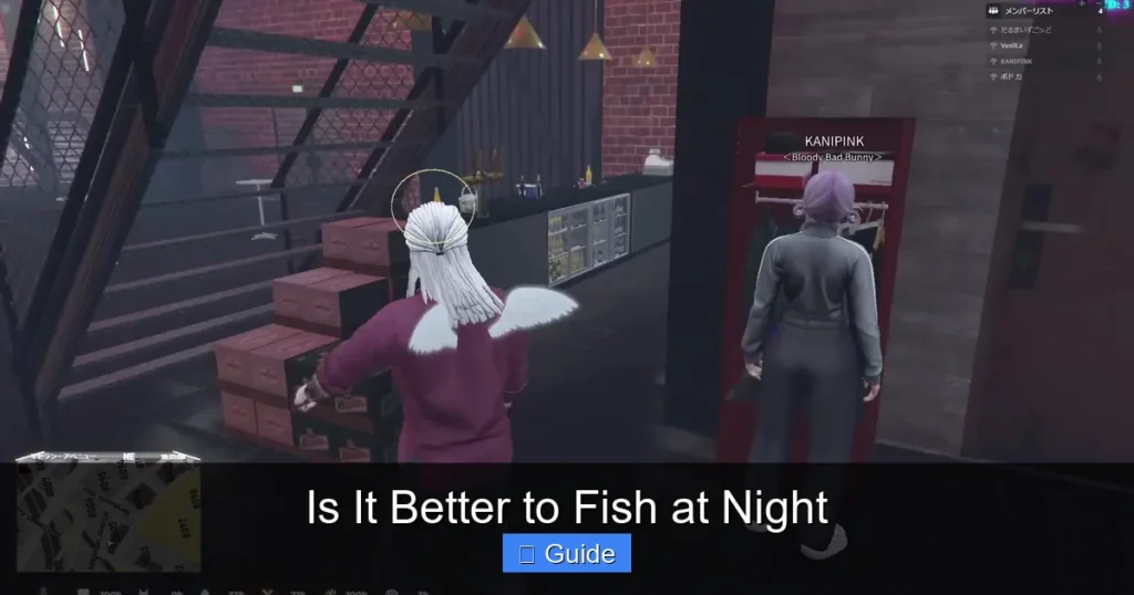 Is It Better to Fish at Night