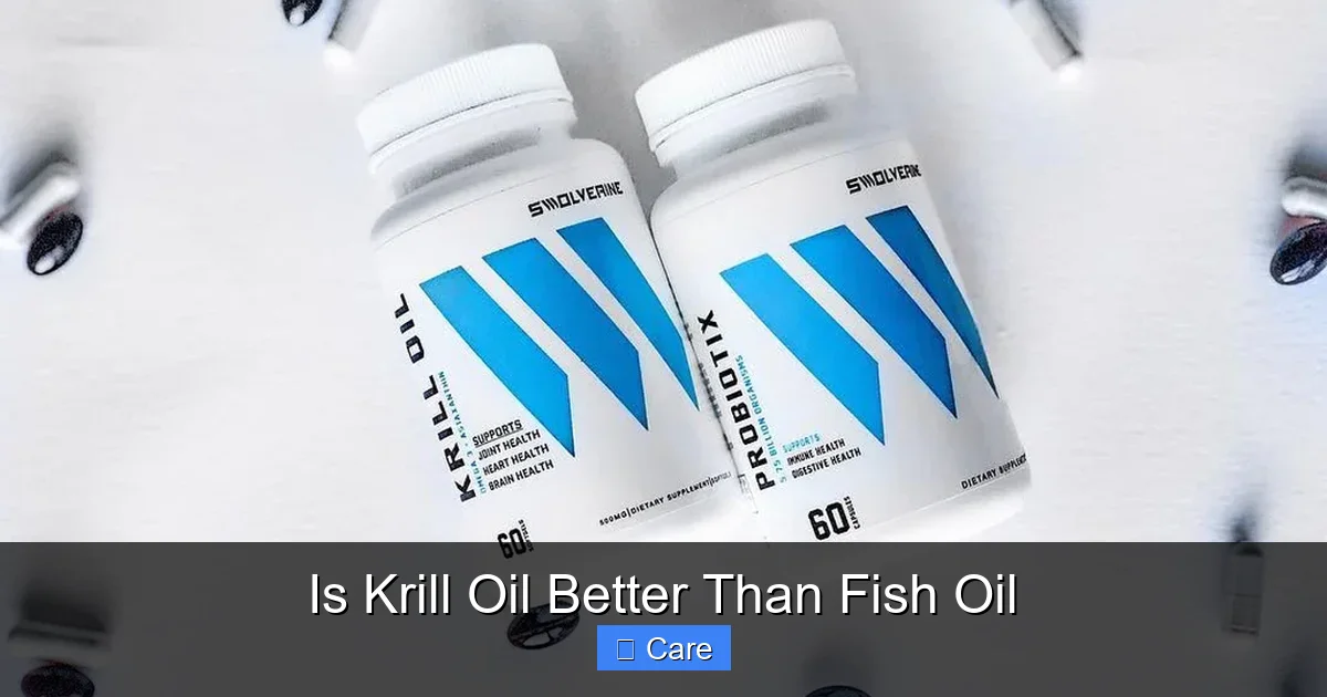 Is Krill Oil Better Than Fish Oil