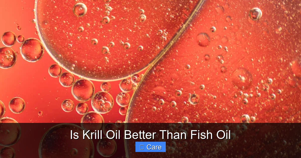 Is Krill Oil Better Than Fish Oil