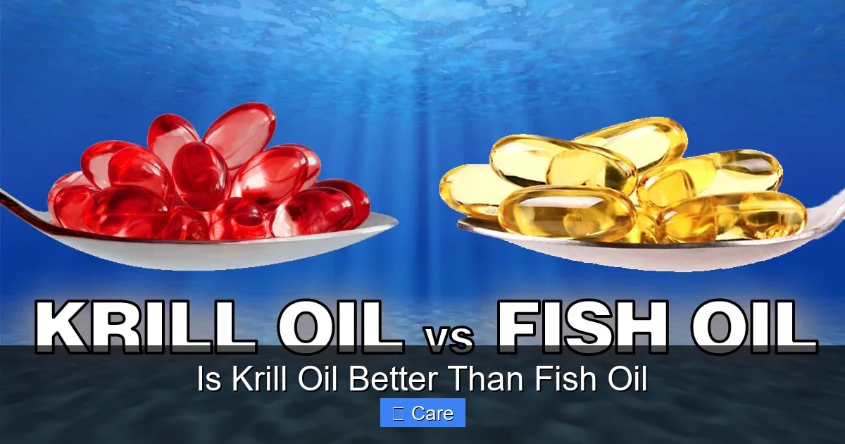 Is Krill Oil Better Than Fish Oil