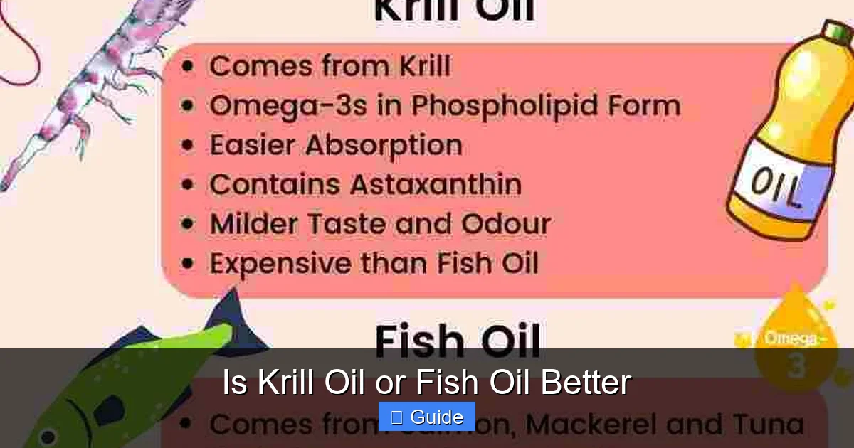 Is Krill Oil or Fish Oil Better