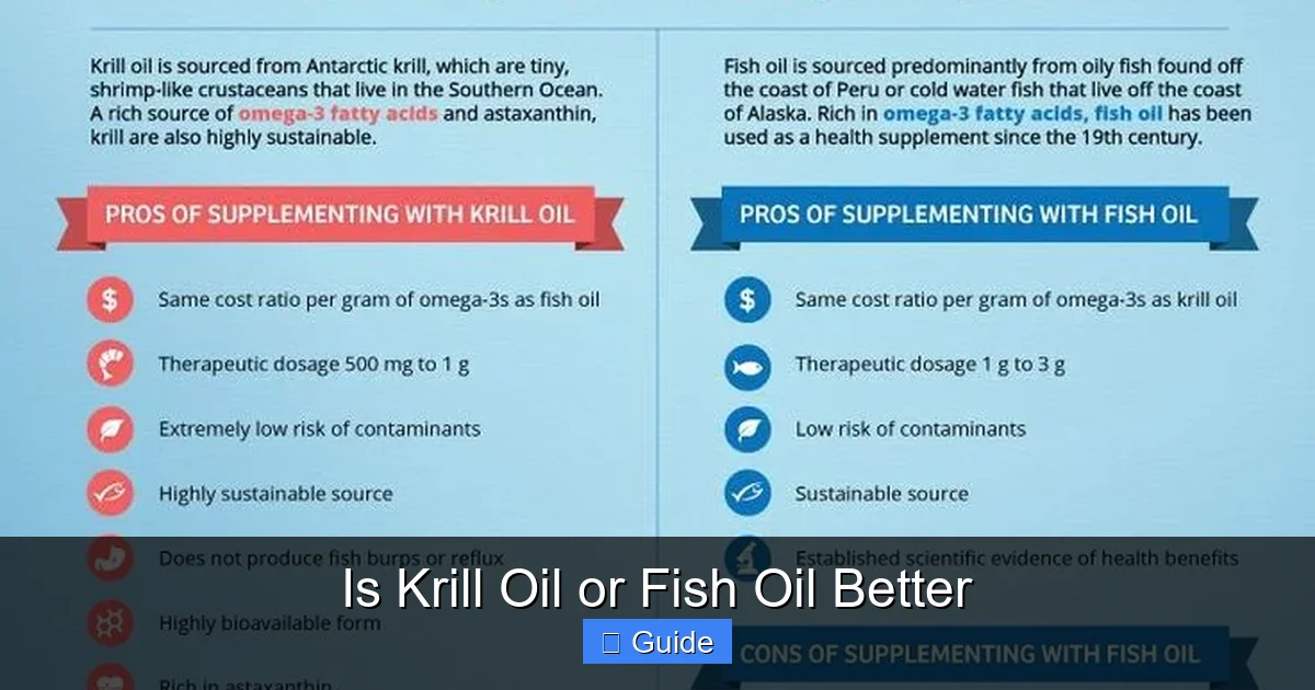 Is Krill Oil or Fish Oil Better