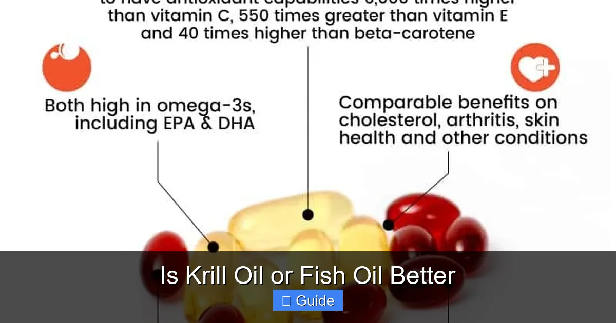 Is Krill Oil or Fish Oil Better