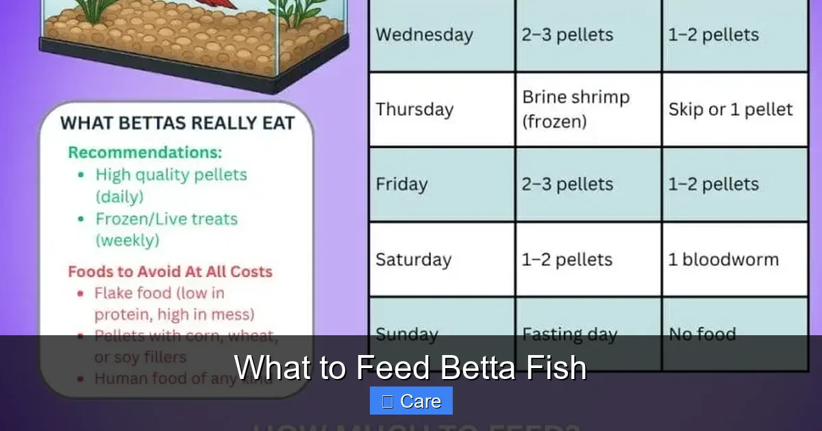 What to Feed Betta Fish