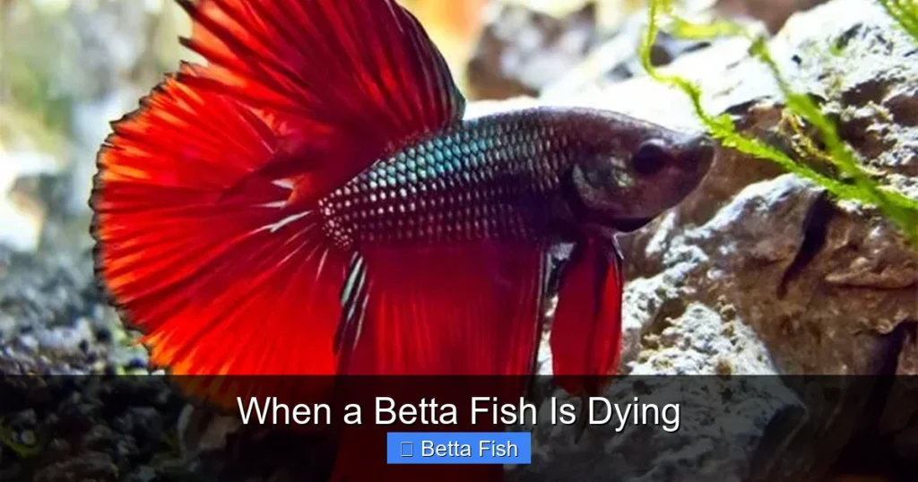When a Betta Fish Is Dying