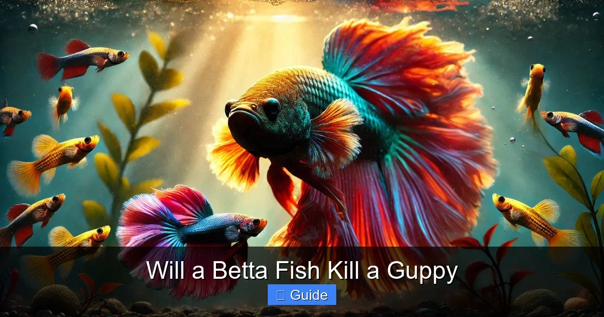 Will a Betta Fish Kill a Guppy