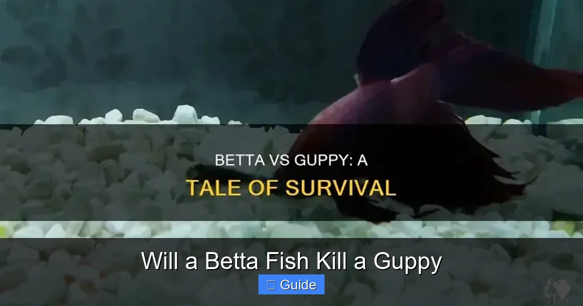 Will a Betta Fish Kill a Guppy