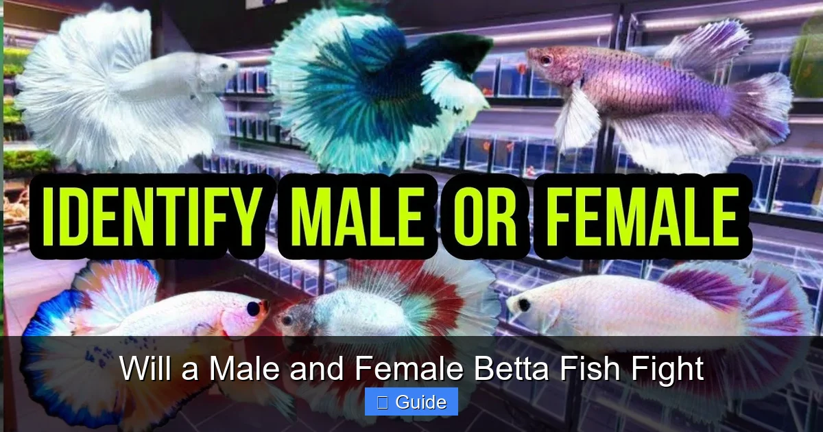 Will a Male and Female Betta Fish Fight