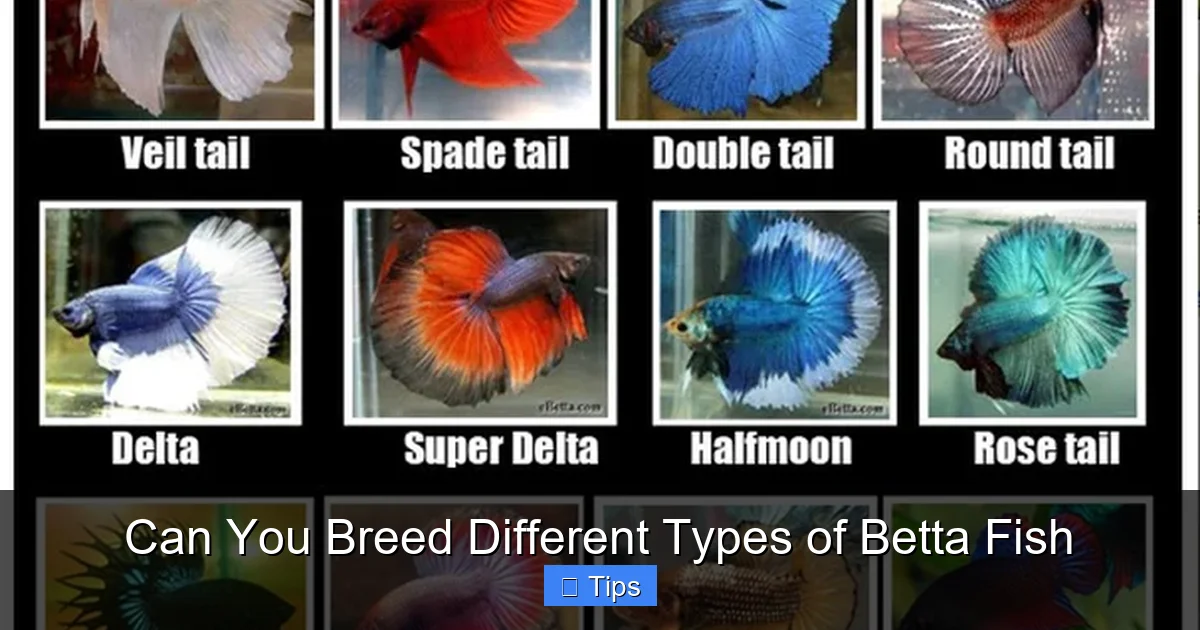 Can You Breed Different Types of Betta Fish