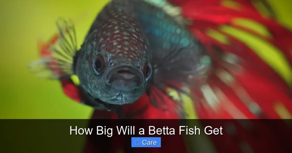 How Big Will a Betta Fish Get