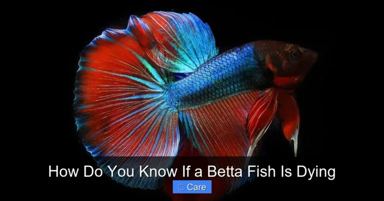 How Do You Know If a Betta Fish Is Dying