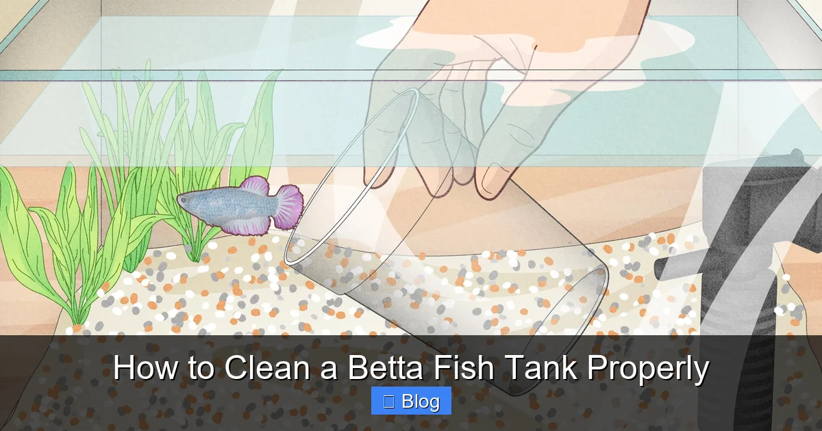 How to Clean a Betta Fish Tank Properly