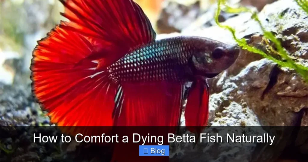 How to Comfort a Dying Betta Fish Naturally
