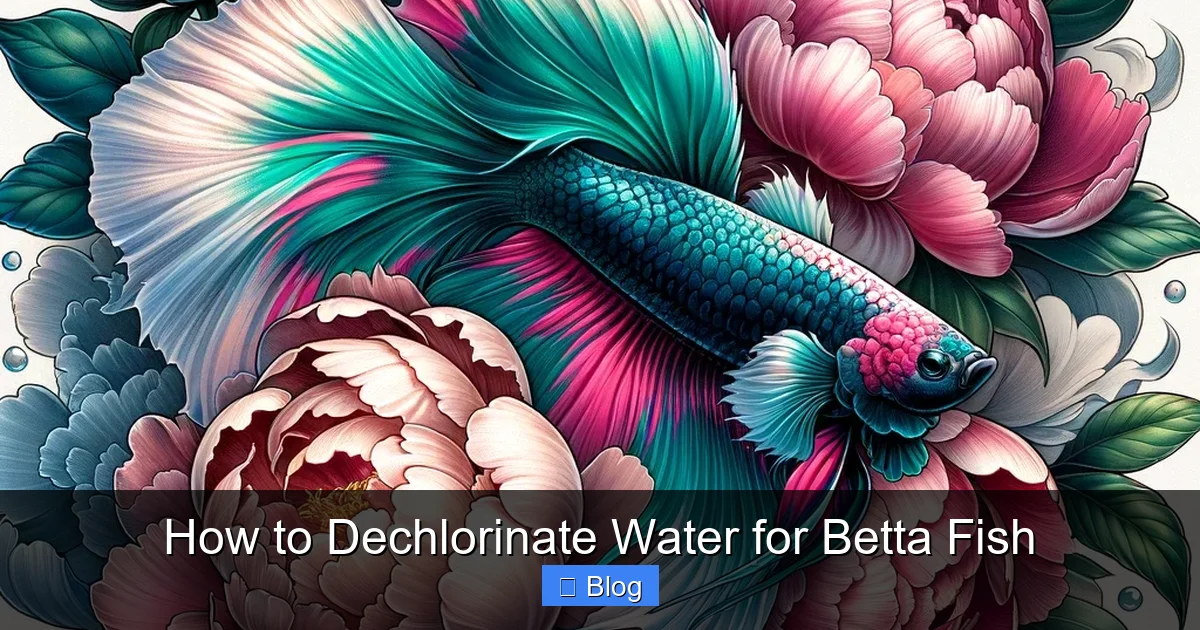 How to Dechlorinate Water for Betta Fish