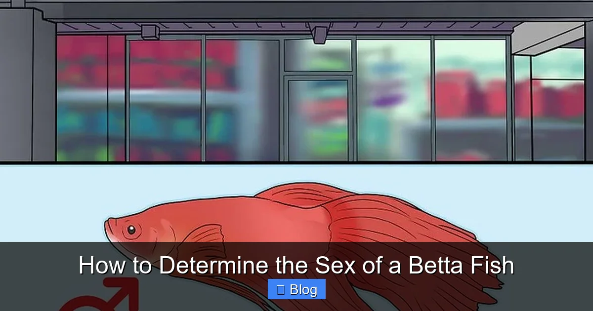How to Determine the Sex of a Betta Fish