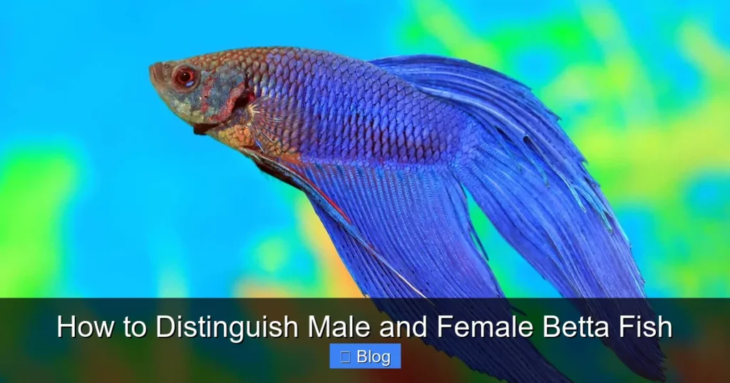How to Distinguish Male and Female Betta Fish
