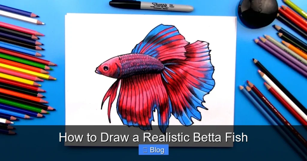 How to Draw a Realistic Betta Fish