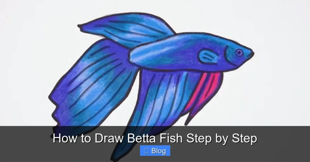 How to Draw Betta Fish Step by Step