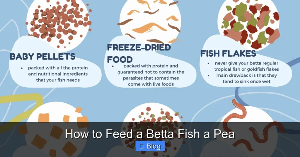 How to Feed a Betta Fish a Pea