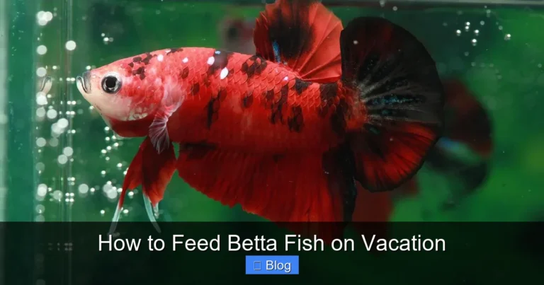 How to Feed Betta Fish on Vacation