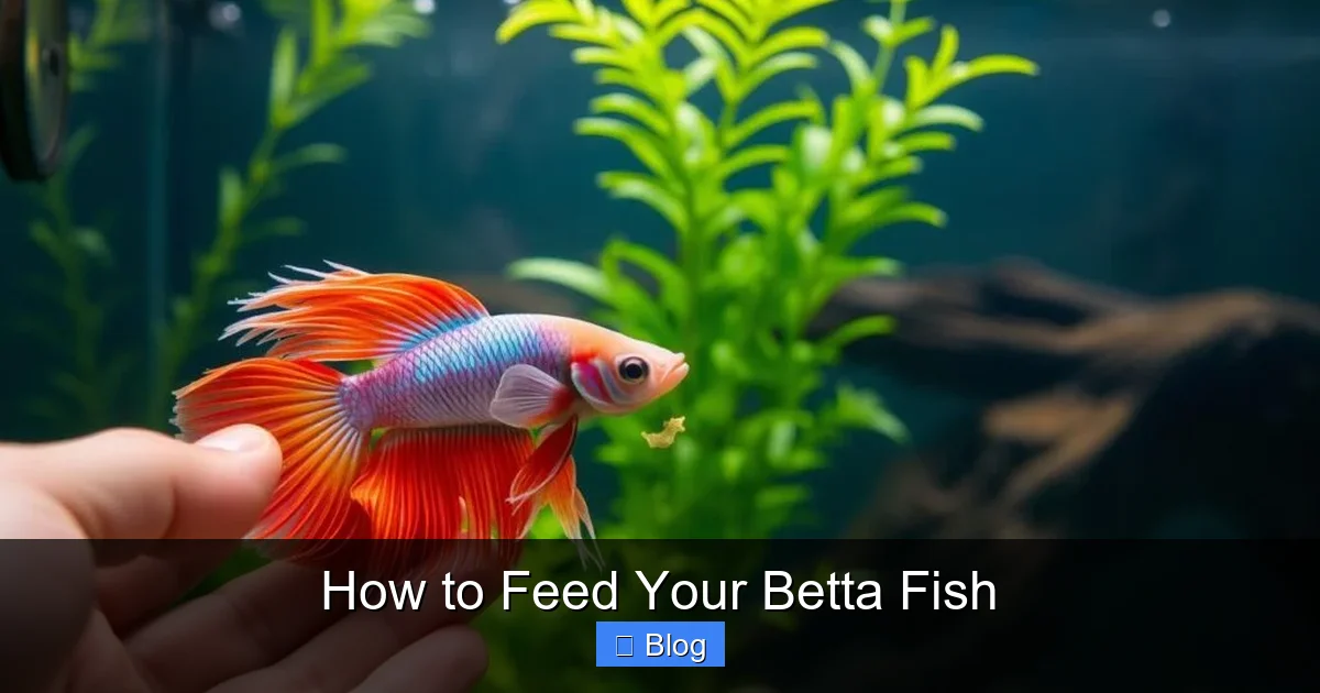 How to Feed Your Betta Fish