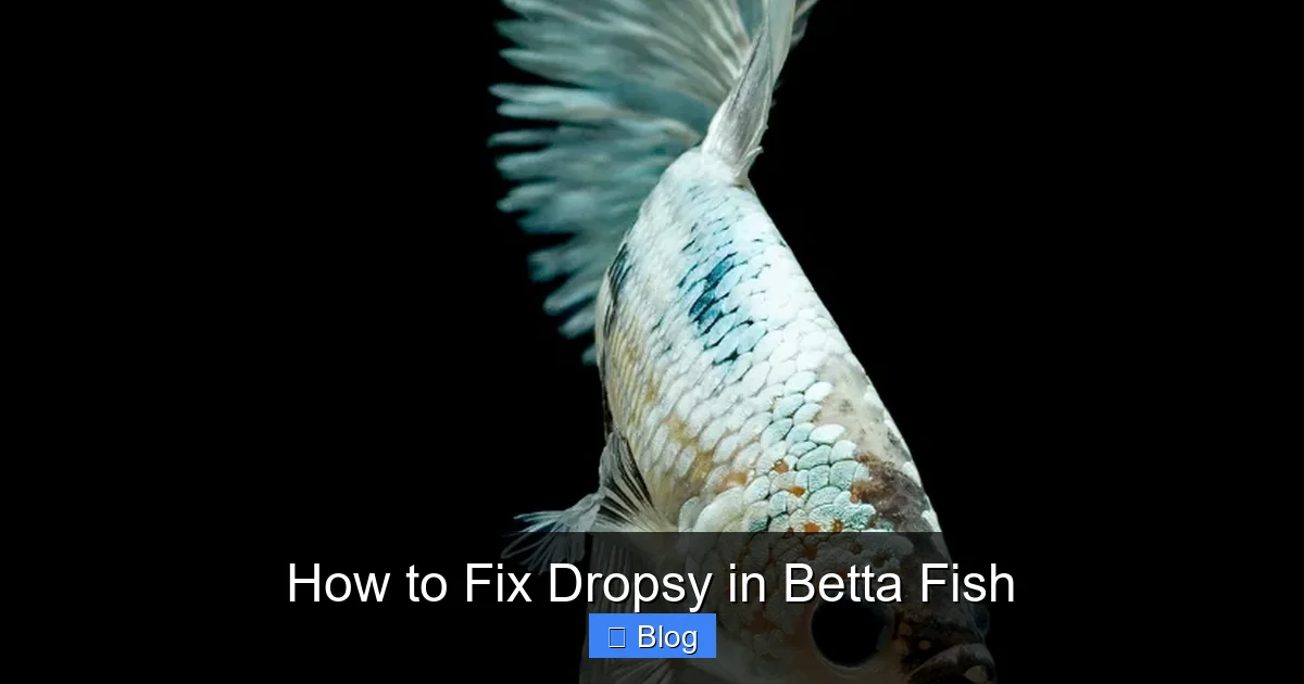 How to Fix Dropsy in Betta Fish
