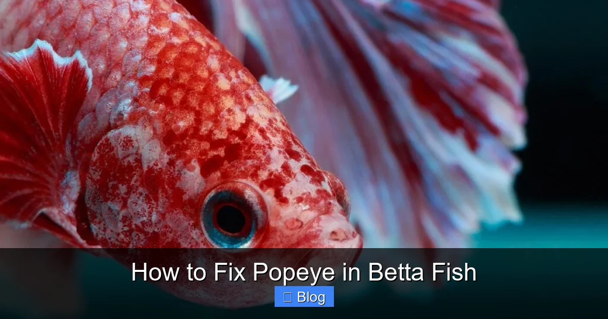 How to Fix Popeye in Betta Fish
